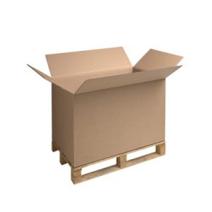 Palletdozen dubbel golf 1185 x 985 x 870 mm