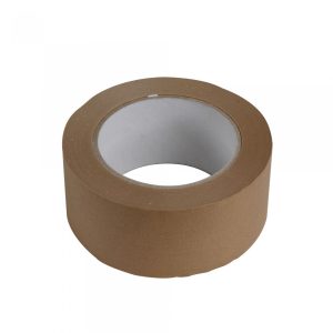 Ecopack zelfklevend papieren tape - 50 mm x 50 meter - Bruin