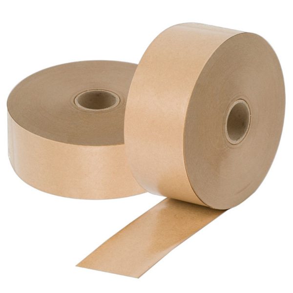 Papierplakband K90, 70 mm x 200 meter - Bruin
