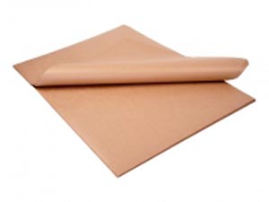Papieren vellen - bruin - 75 cm breed x 100 cm - 070 grams m2