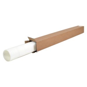 Longbox 250 x 250 x 1050 mm - enkelgolf - bruin