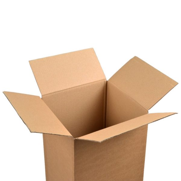 Longbox 100 x 100 x 1050 mm - enkelgolf - bruin