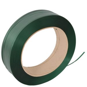 PET band  12 x 0,70 mm - 2200 meter - kern 406 - groen