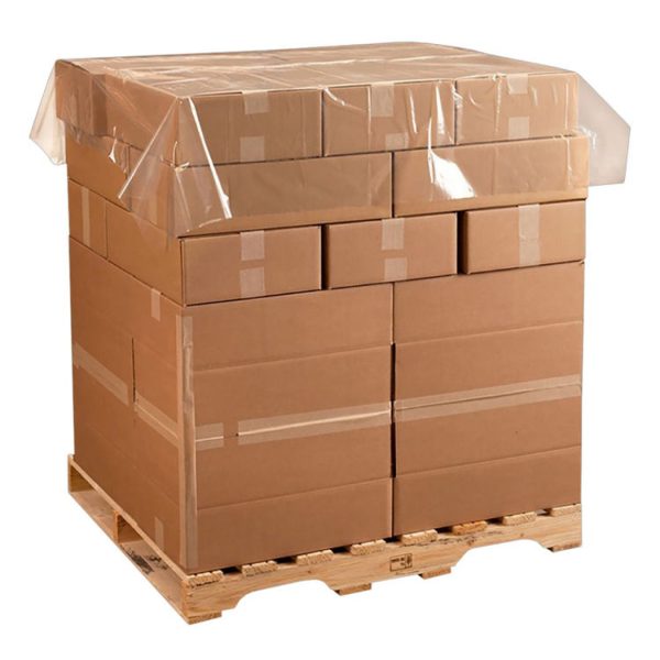 Topvellen op rol 150 x 180 cm - transparant - 50 my. - 200 stuks per rol