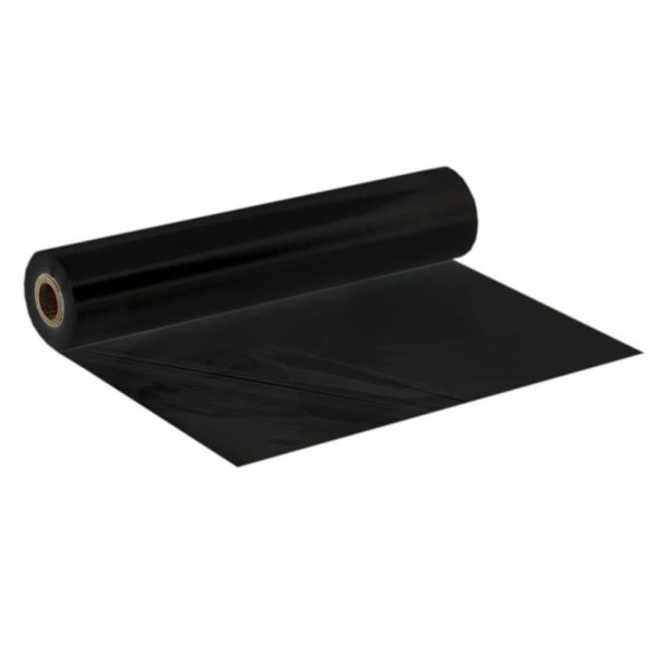 Topvellen op rol 150 x 180 cm - zwart - 30 my. - 300 stuks per rol